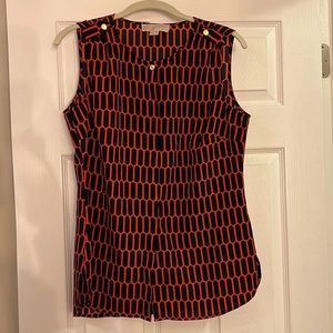Michael Kors Sleeveless Blouse Size 4